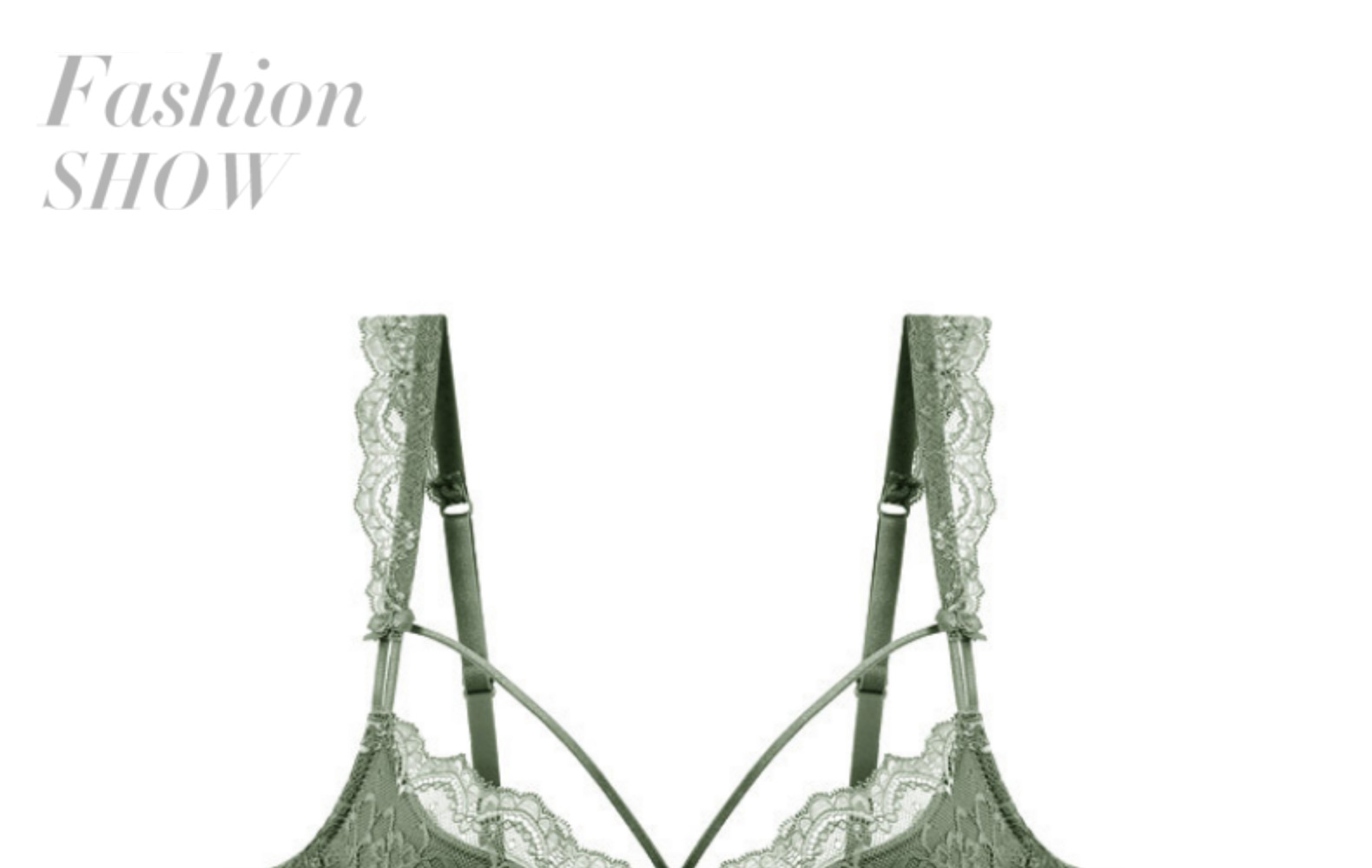 Women's Lace Bra And Briefs Set Comfortable Cotton For Large Bust_voghion.com
