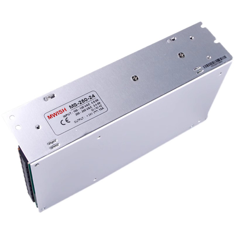 Mingwei MS - 250W240 - 24V10A 12V20A fuente de alimentación de conmutación 220v DC módulo de transformador de lámpara regularizada