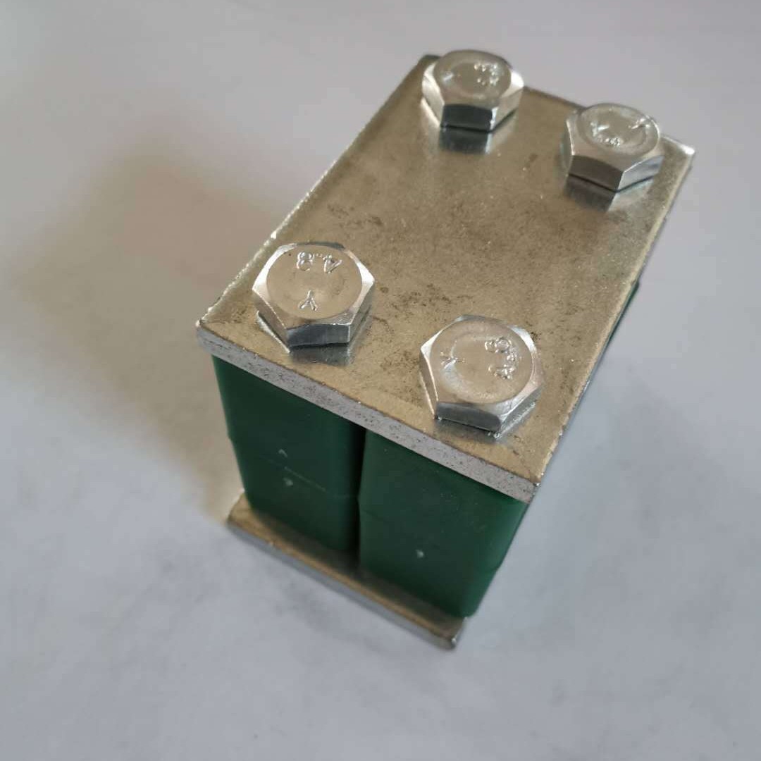 双联管卡G1- 22mm液压塑料管夹 重型卡箍重型塑料双联管夹