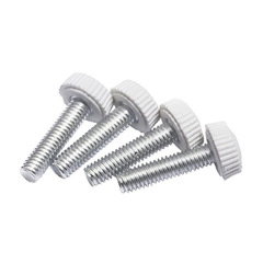 批發塑料膠頭螺絲圓頭手扭滾花螺釘 注塑包膠螺絲塑膠大膠頭螺釘