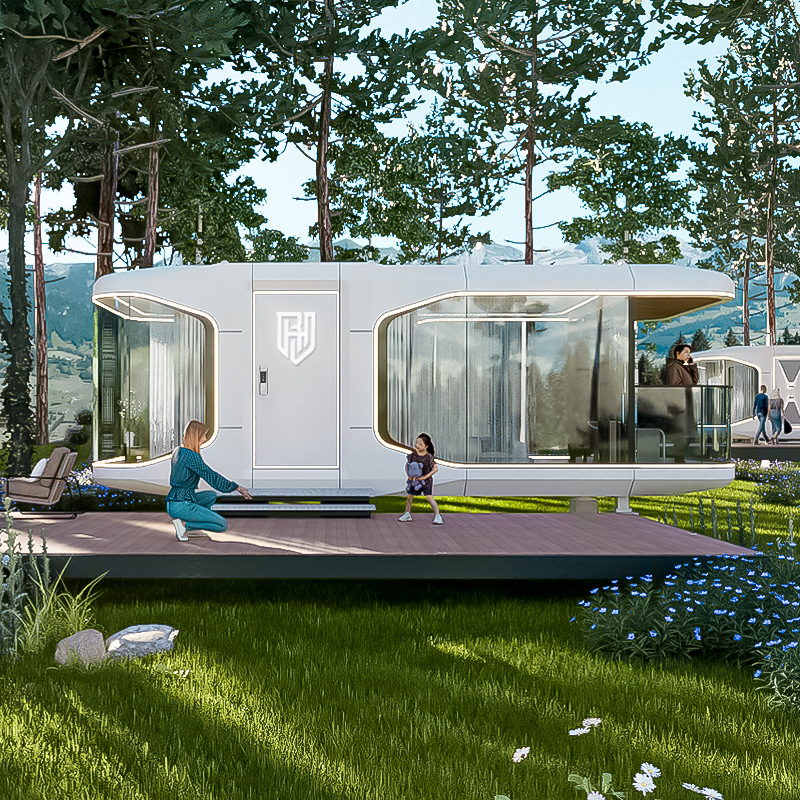 Cabina espacial Habitación móvil Habitación B & B Habitación al aire libre Estrella roja de Internet Habitación vacía Casa inteligente Contenedor Aleación de aluminio Habitación solar