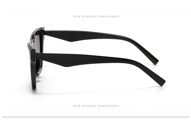 Travel Occasion Streetwear Solid Color Ac UV400 Protection Square Full Frame Women's Sunglasses