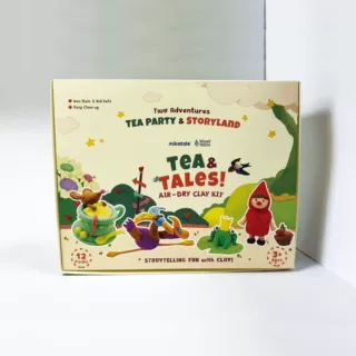 工厂热卖高品质套装故事系列超轻粘土12套卡杯子装儿童益智玩具