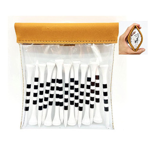 Golf Nail Bag Transparent PVC Small Nail Bag Elastic Extrusion Opening Ball Seat Bag Shrapnel Coin Purse