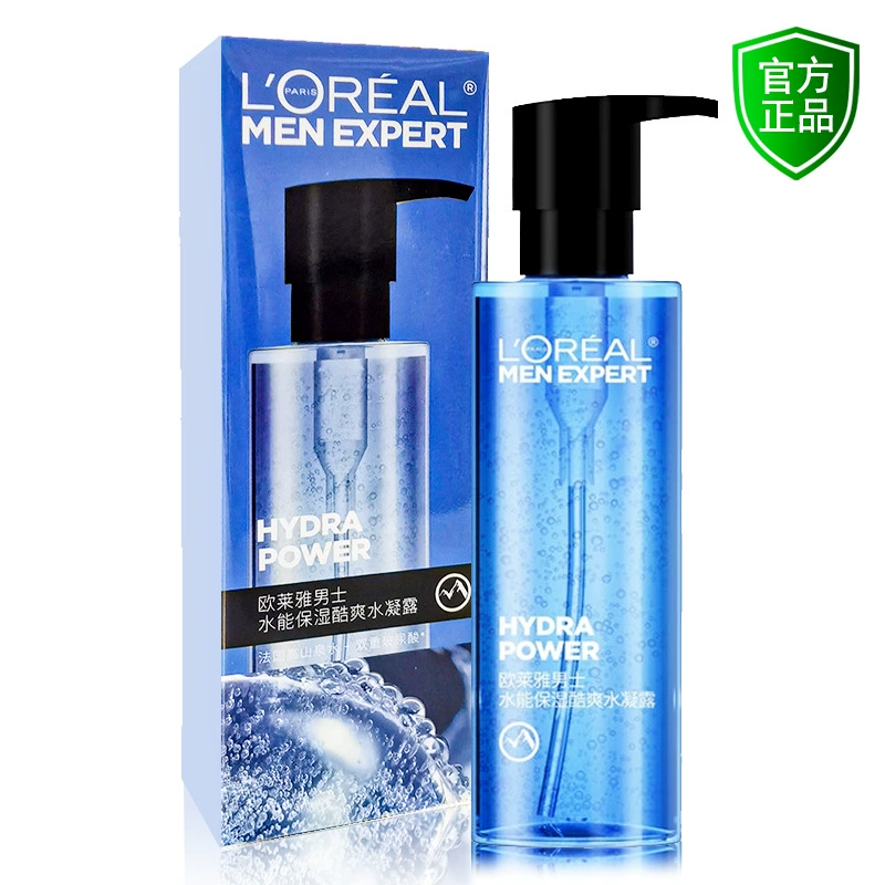 L'Oreal Мужская вода Увлажняющий прохладный водный гель Тоник после бритья Увлажняющий восстанавливающий уход за кожей Мужской оригинальный