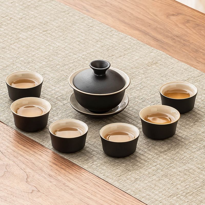 흑자 그릇 7종 세트