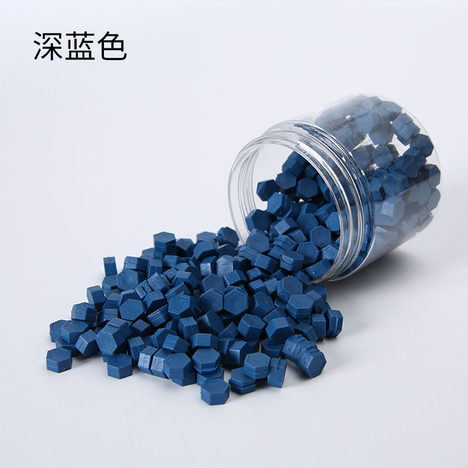 Macaron en caja de 50 colores, cera de pintura de fuego de color mixto, cera de botella granular mate, 60g, peso neto, aproximadamente 38g, sobre, cera sellada