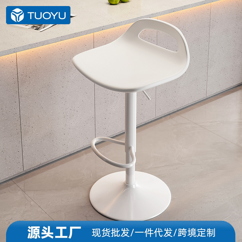 吧台椅升降椅子商用酒吧桌椅前台凳子家用高吧凳收银台吧椅高脚凳