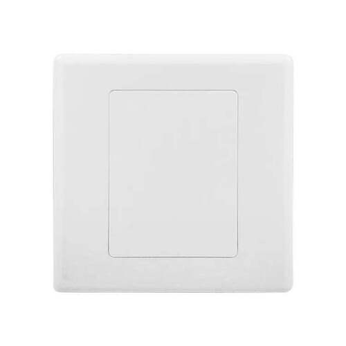 Wholesale engineering blank panel 86 type wall switch socket bottom box reserved hole plugging plate two-in-one filling blank plate