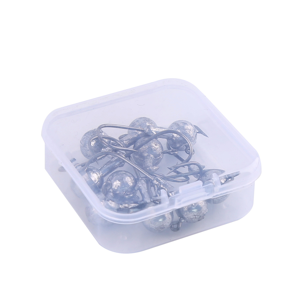 Olověné háčky na ryby vyztužené háčky s protihrotem 10 kusů_voghion.com