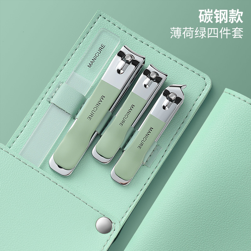 Nail clip portátil nail cutter kit kit de manicure para mujeres giratorias manicure tijeras al por mayor personalizadas biselado image 11