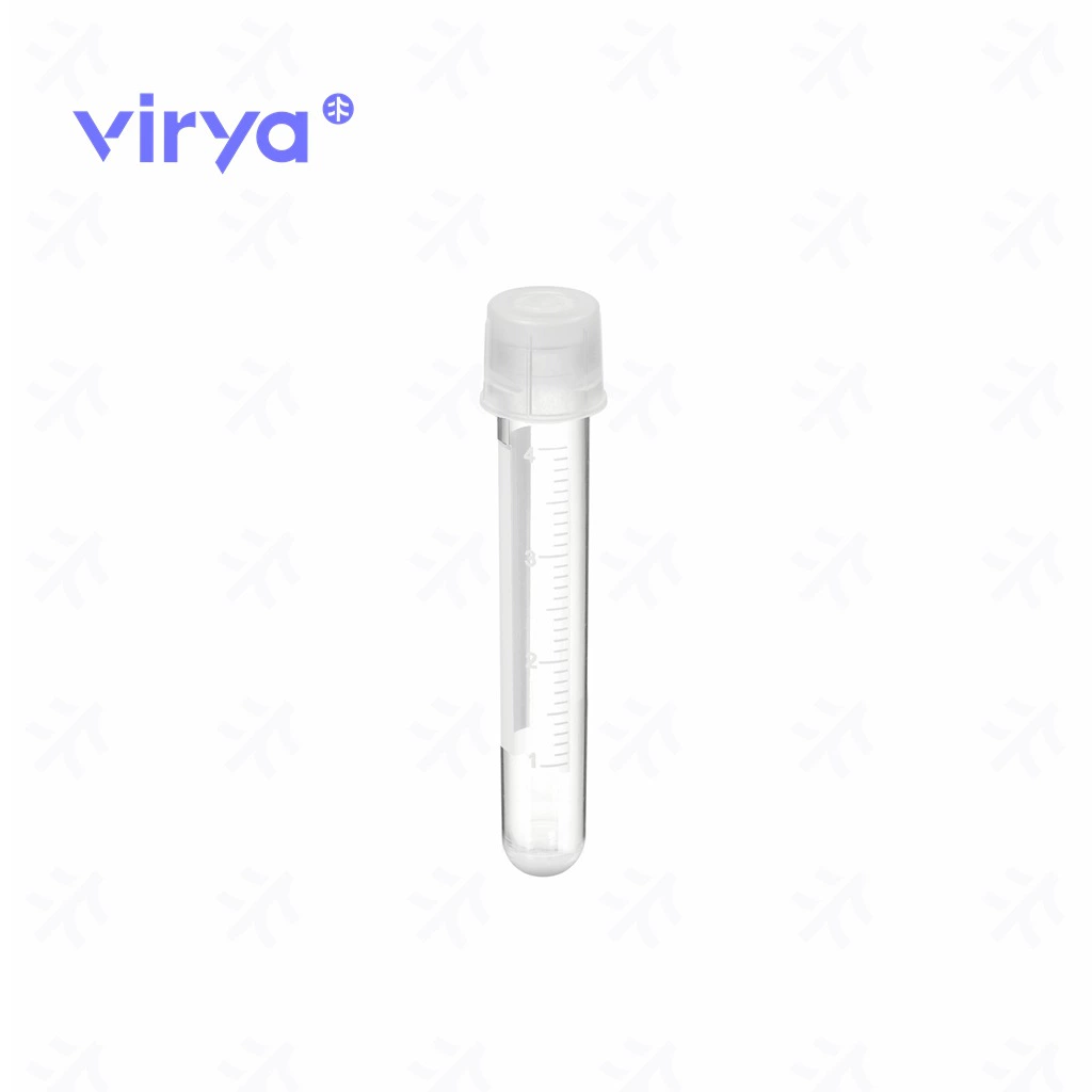 Virya12 мл встряхивания трубки 17x100mm PP материал Независимая упаковка стерилизация высокая термостойкость 3171219