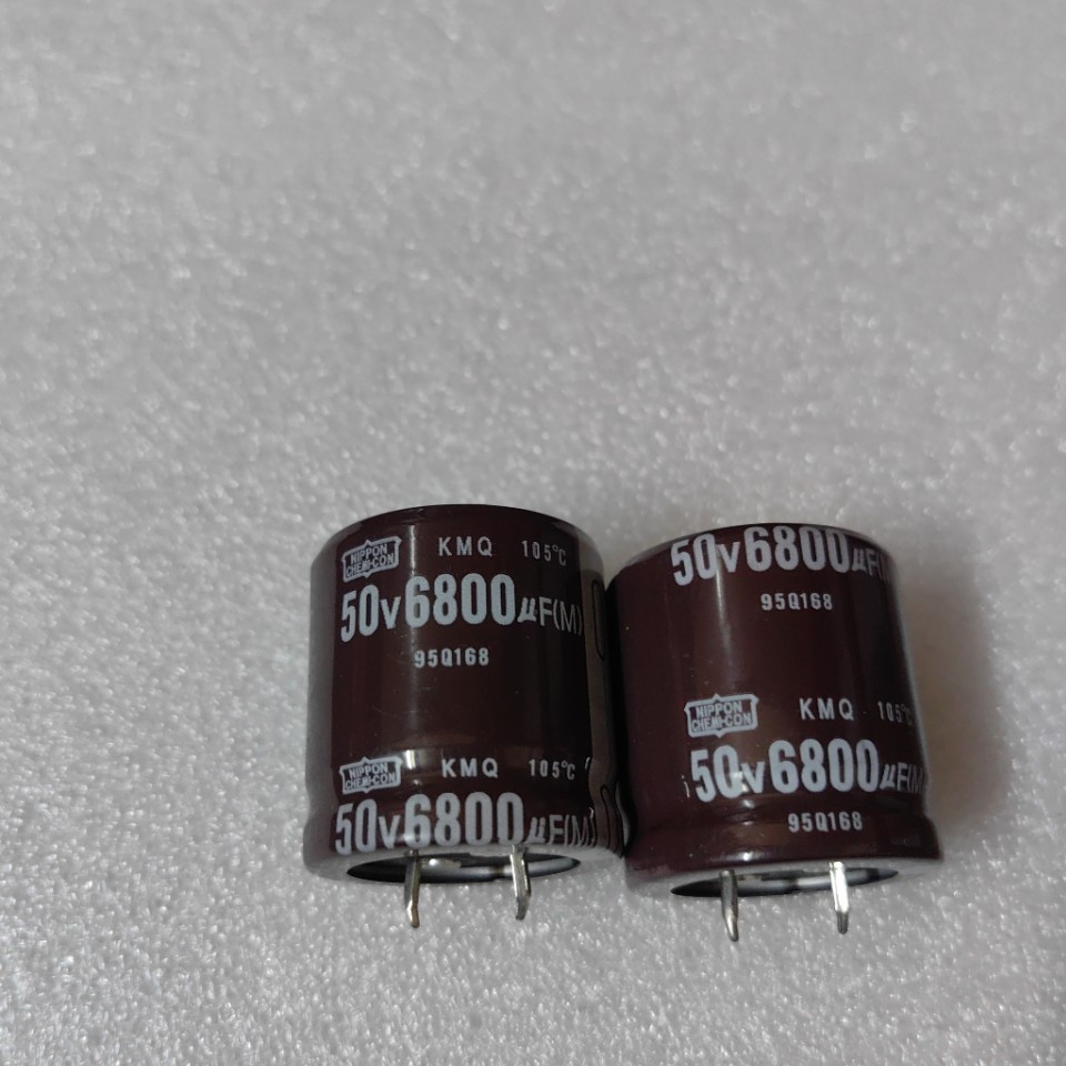 50v6800uf 全新硬脚 音频功放 电源滤波电解电容30*30,品质保障