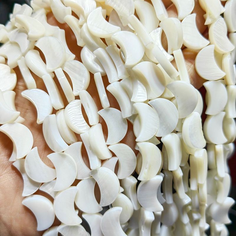 天然淡水シェルビーズ愛五つ星月梅の花さまざまな形状のルースビーズ diy シェルジュエリー卸売|undefined