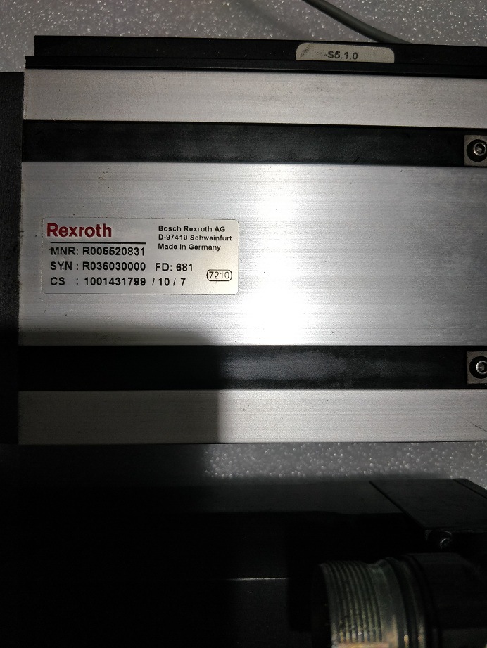 春田谷Rexroth R005520831  DBL2H00040-BR2-000-S40 原装拆机件