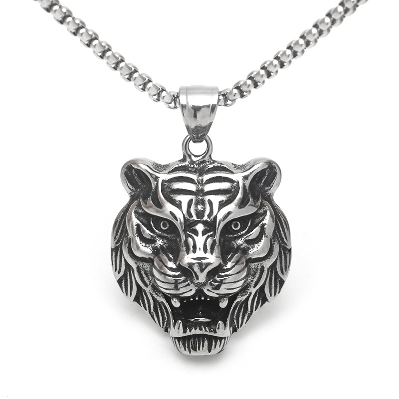 Retro pendant stainless steel hip-hop style