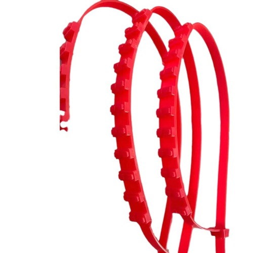Car tire anti-skid chain Snow escape chain Universal emergency truck rubber anti-skid tie Anti-skid tie