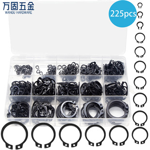 �S�Ó�Ȧ225pcs ���b ��ɫ���ɓ�ȦM3-M25�S�� C�Ϳ����⿨�h��Ȧ