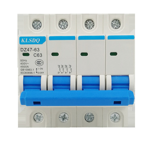 Household Mini Circuit Breaker DZ47-63/1PC45 Air Switch Circuit Breaker Electric Vehicle Switch Wholesale