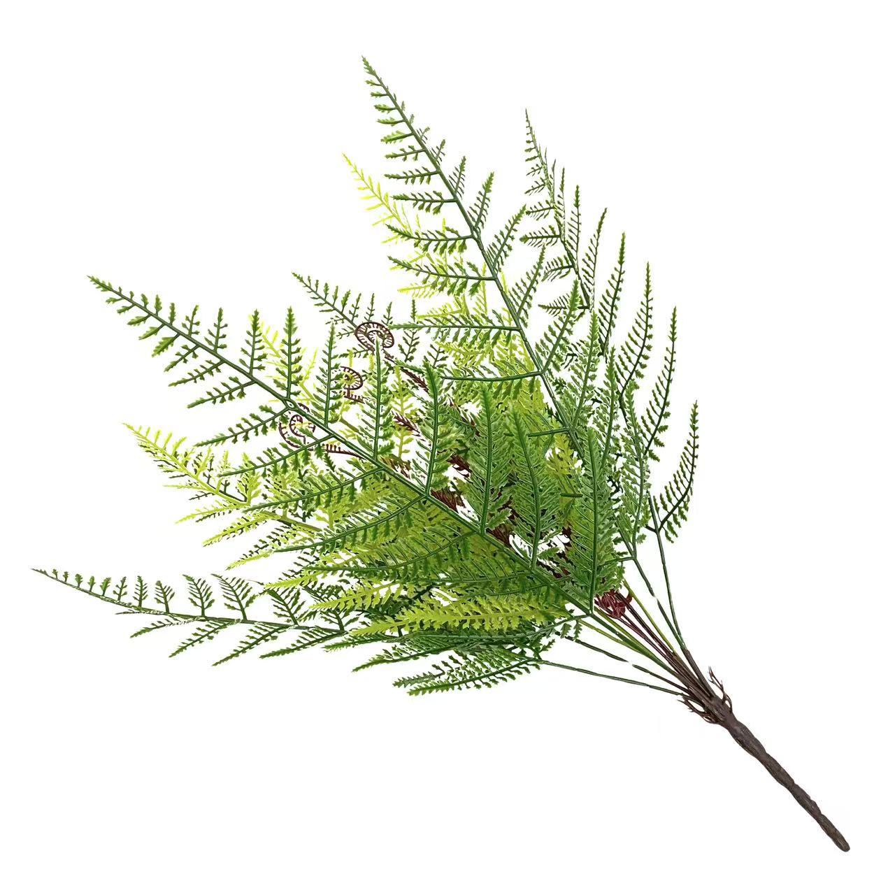 Artificial Fern Green Plant Potted Plant for Living Room Home Wedding Decoration Ornament Artificial Persian Grass Fern