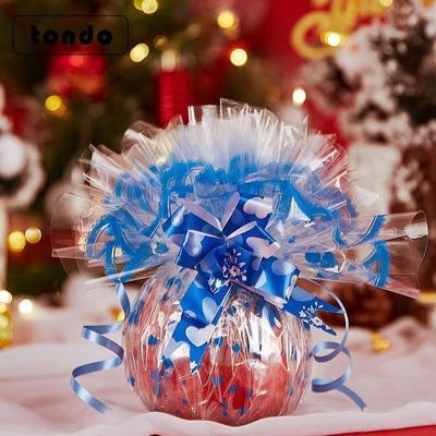 Christmas Eve Apple packing paper Christmas Apple packing paper Ping fruit circular printing Plastic Cellophane
