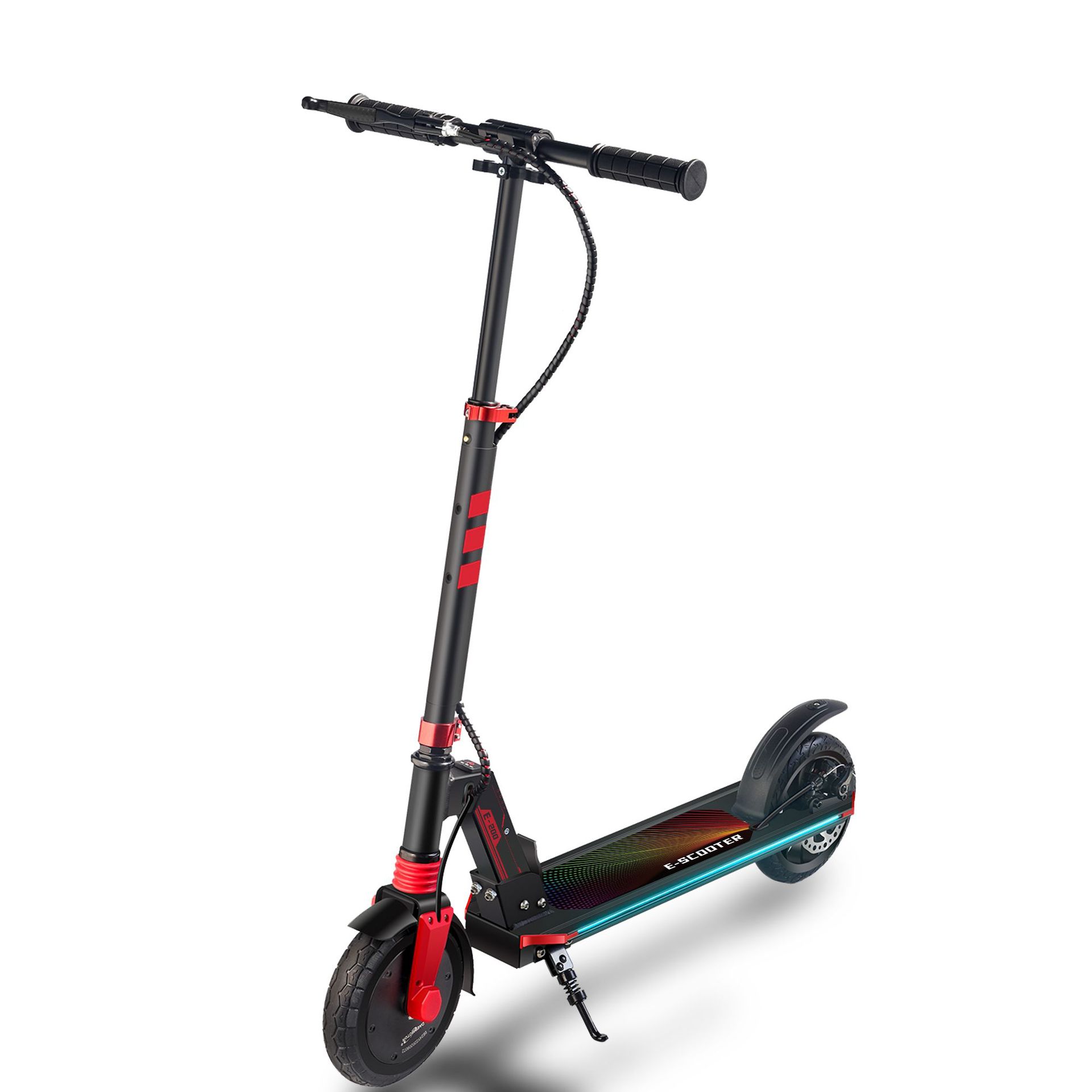 Nuevo producto transfronterizo: Patinete eléctrico infantil y para adultos, plegable y portátil, con batería de litio de 8 pulgadas.