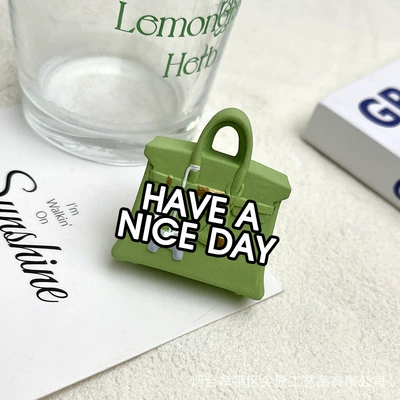 Car Perfume Aromatherapy – diffuser stone, simple and high-end - fresh-green-pony-bag