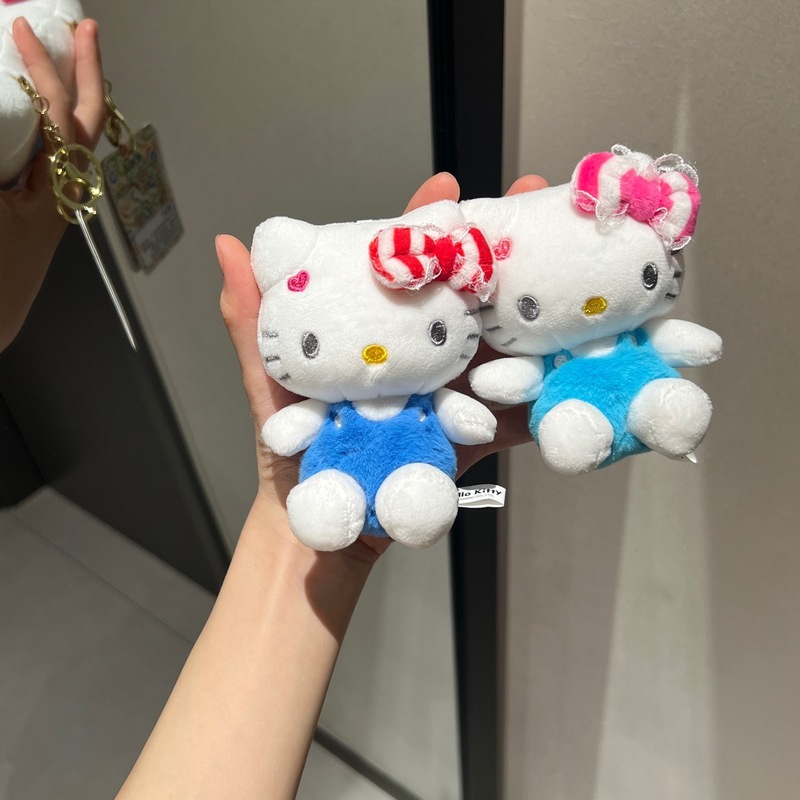 正規認定 ハローキティ クラシック 座り姿勢 かわいい 小さなペンダント ぬいぐるみ ペンダント キーホルダー|undefined