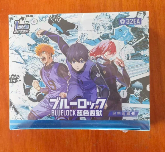 Новая карта SE Blue Prison Card Bule Lock Blue Lock Blue Forbidden Zone Anime Peripheral Card Японский комикс коллекция