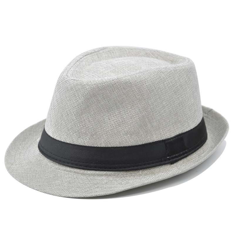 Unisex Modern Style Classic Style Geometric Curved Eaves Sun Hat Fedora Hat display picture 10