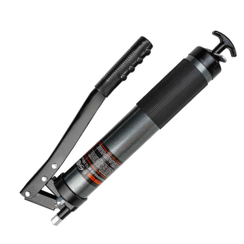 Fabricantes al por mayor pistola de mantequilla de doble bomba de alta presión 600CC pistola de mantequilla de ahorro de mano de obra varilla de presión tipo inyector de pistola de mantequilla