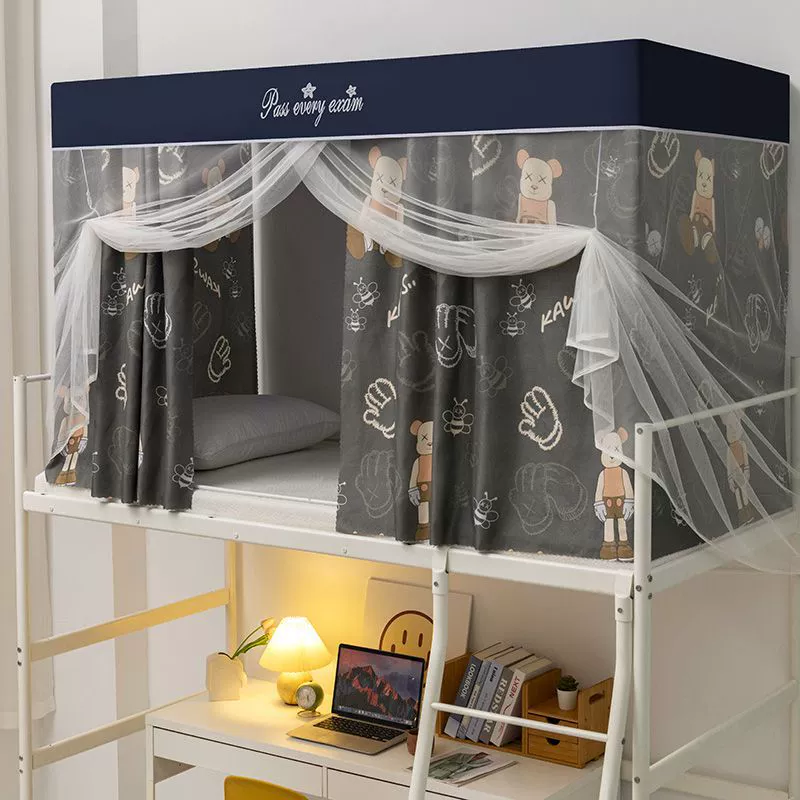2025 New Stacked Door Style Mosquito Nets for Bunk Bunks