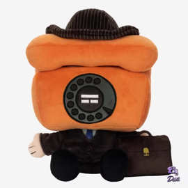 跨境新款 Roger Plushie 电话毛绒玩具公仔毛绒软填充可爱玩偶