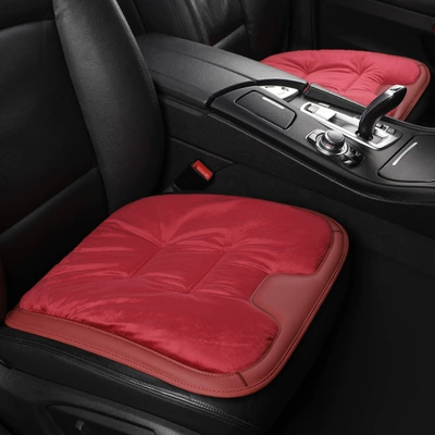 Seat cushion, seat cover: Cross-Border - single-piece-burgundy-no-car-logo