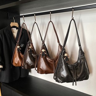 Fashion Women's Bag Shoulder Bag Large Capacity Tote Bag Fashionable Western Style Crossbody Bag Daily Commuter Bag Women's Bag