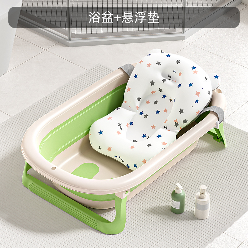 Bidé plegable para niños, balde de baño universal, suministros para bebés de gran tamaño, lavabo para bebés