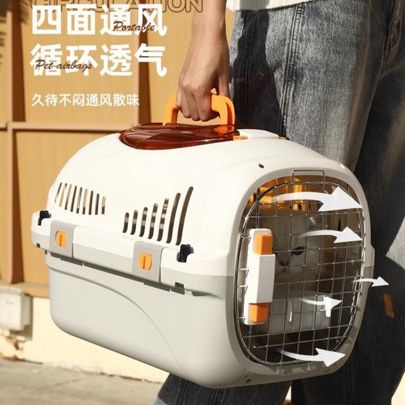 Cat Flight Box, Cat Bag, Portable Cat Cage, Large Dog Shipping Box, Car Portable Pet Space Capsule