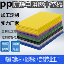 周转箱pp塑料中空板2mm白色整版蜂窝中转箱pp隔板刀卡硬板