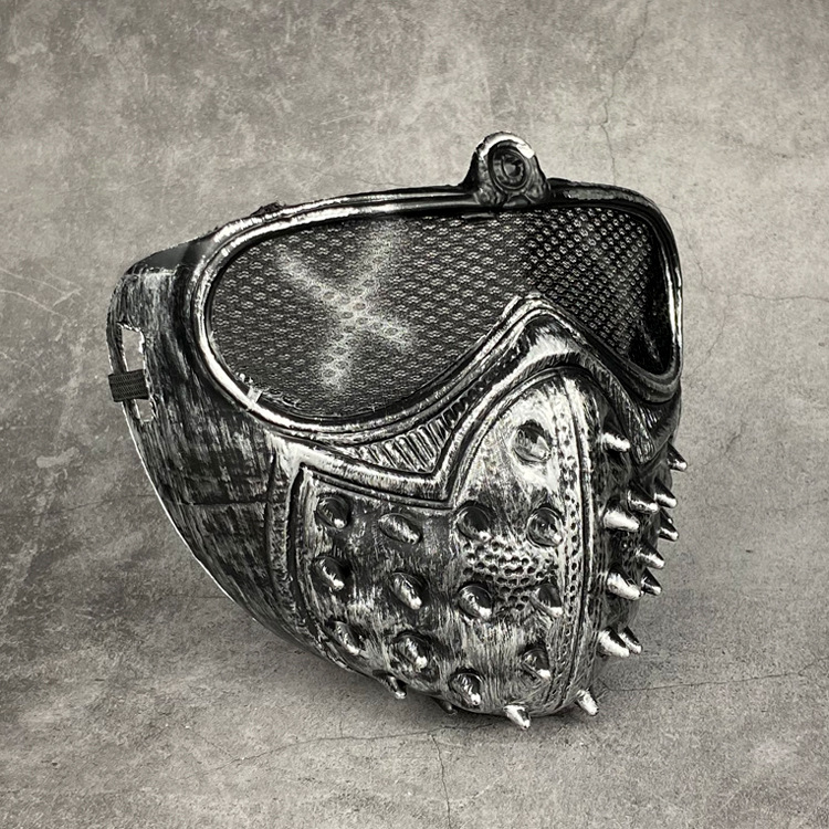 Halloween Watch game surrounding watchdog mask cos wrench mask pvc Halloween performance punk props mask_voghion.com