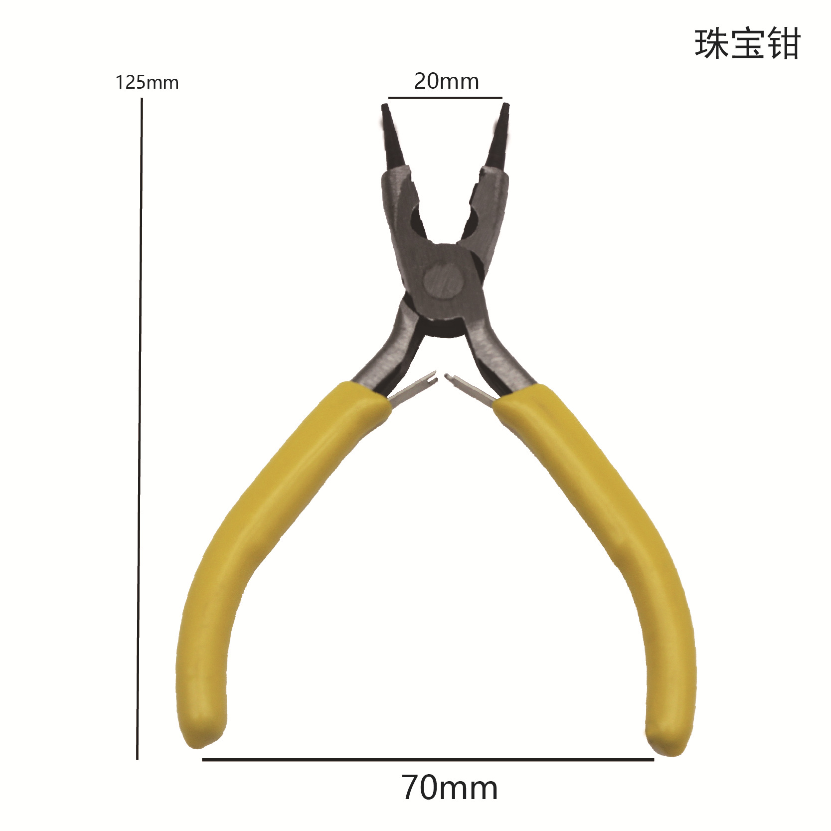 노란색 보석 펜치