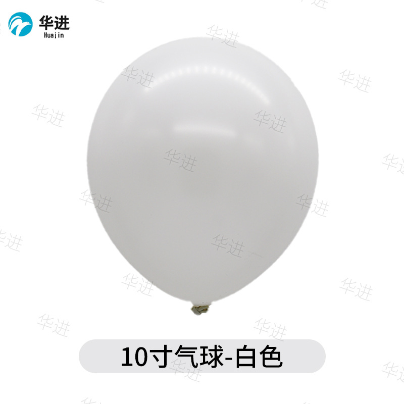 Traje de globo de látex transfronterizo 10 pulgadas ronda engrosada 2,2G visita a meiliangguang fiesta de cumpleaños decoración de la boda globo