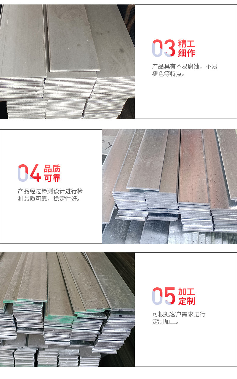热轧扁钢热镀锌扁铁防雷避雷接地40×4地线扁铁带孔不锈钢扁铁条-阿里巴巴