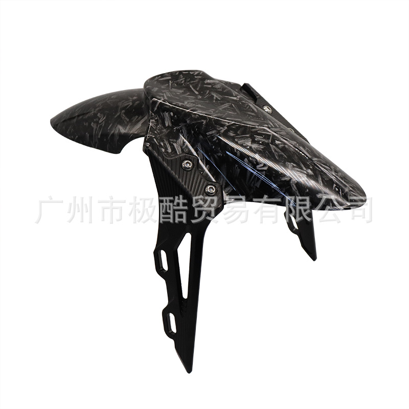 Electric vehicle fender – Shiyong Electric Vehicle - small-front-fender-floral-black-bracket