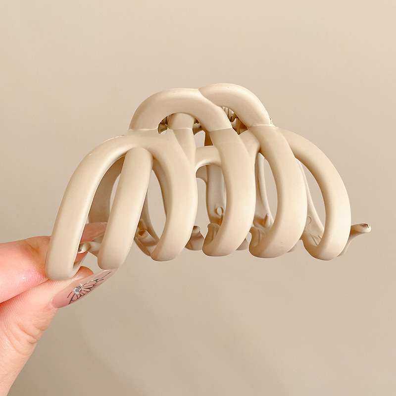 2026 nuevo clip de agarre de alto nivel lindo coreano cabeza trasera clip de cabello toque de cabello gran exquisito clip de tiburón clip de cabello image 171