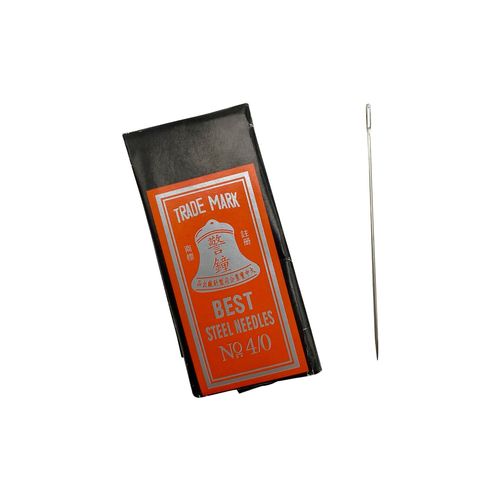 Alarm pins polishing needles calendering needles 25 pcs/pack wire threading steel needles leather goods jewelry 4/0 6/0 needles