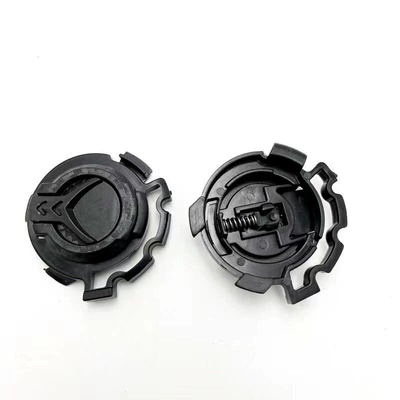 Suitable for motorcycle helmet lenses, sun protection, UV protection, anti-fog in summer, universal safety helmet front visor glass (Dəbilqə (Kaska) aksesuarları) - 32-accessories-one-pair-of-three-position-black-buckles