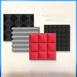 Cross -border polyurethane cotton self -adhesive back -gone mucoping cotton KTV recording shed flame -absorbing sound absorption cotton sound insulation material