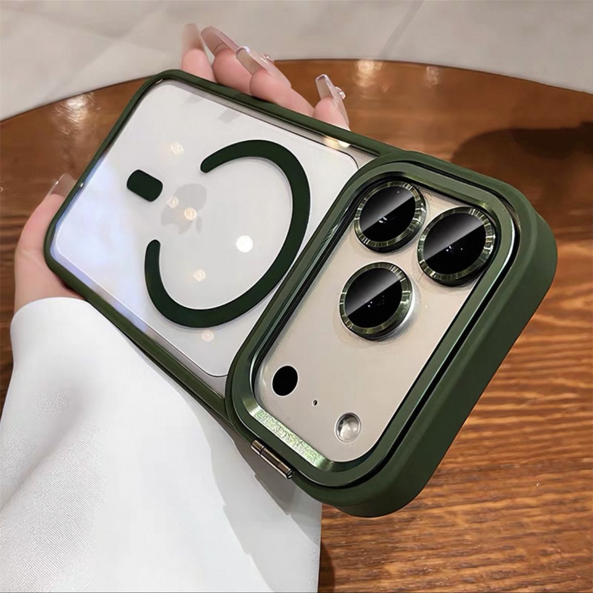 Soporte de lente succión para iPhone18PROMAX caso de teléfono con colgante Apple 17 película de lente anti-caída 16