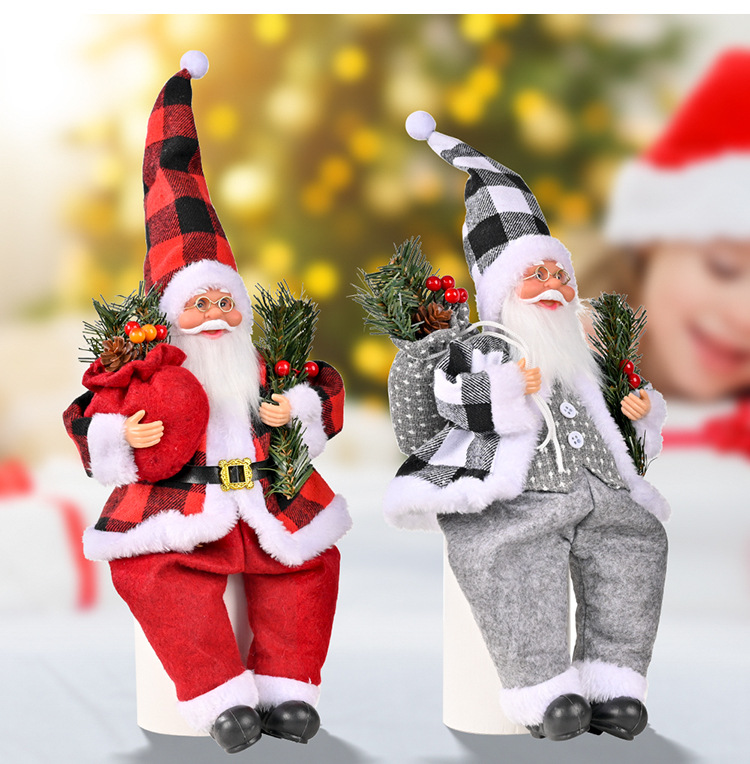 New Christmas Resin Old Man Ornaments Wholesale Nihaojewelry display picture 8