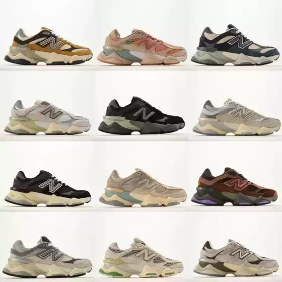 Putian Shoes Dad Shoes Nb9060 Little Elephant Hoof Style Unisex Sneakers Mesh Running Shoes Low-Top Design Jogging